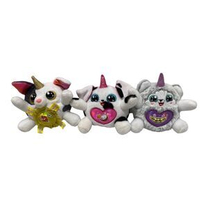 Zuru Rainbocorns Puppycorn mini Surprise Plush 3 Piece Set 4.5 Inch X 5 Inch
